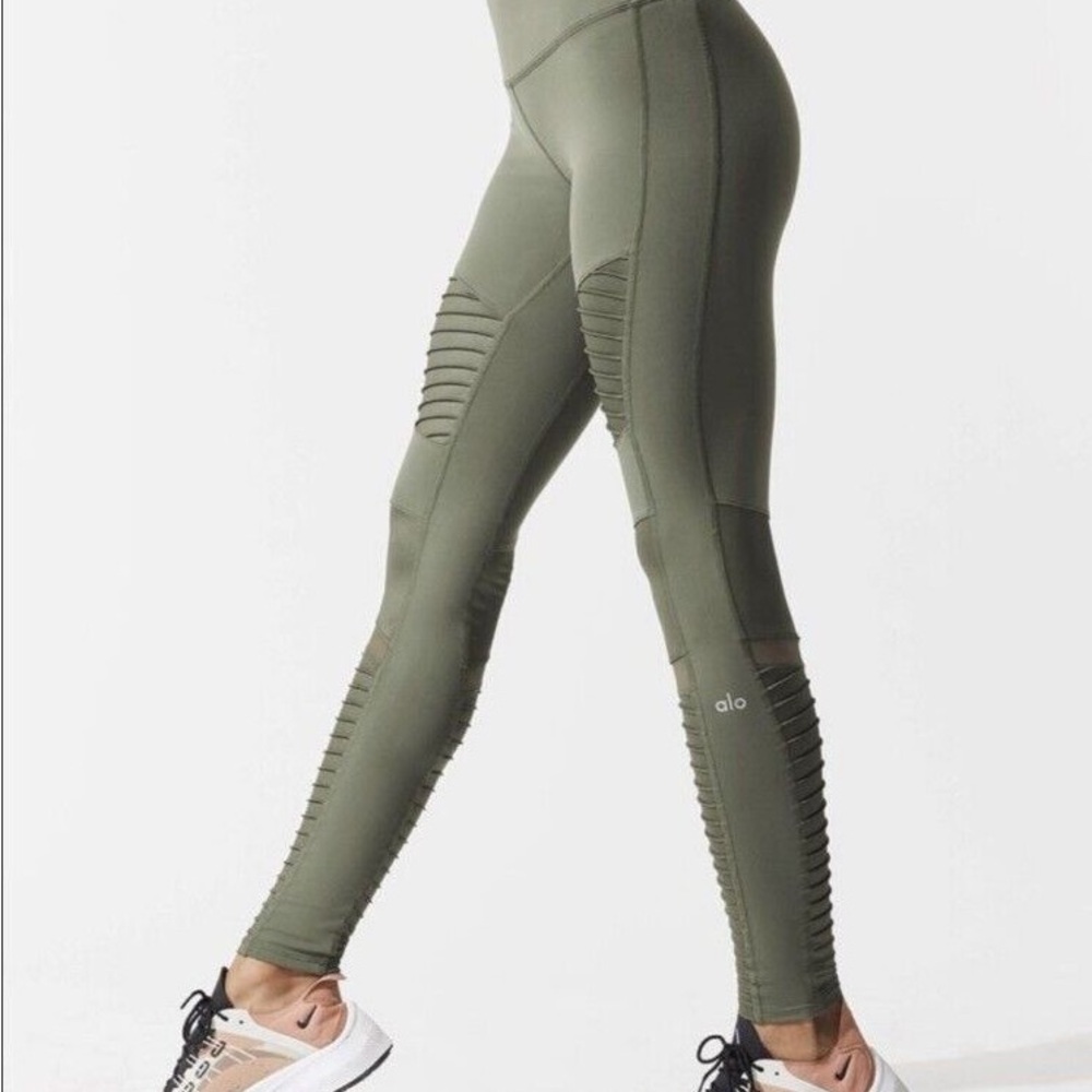 Alo Moto Leggings Size Small